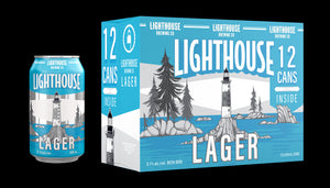 Lighthouse Brewing Lager 12 x 355 ml can
