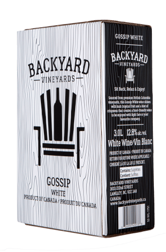 Backyard Wines Gossip White Blend 3L box