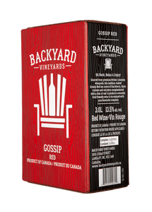 Backyard Wines Gossip Red 3L box
