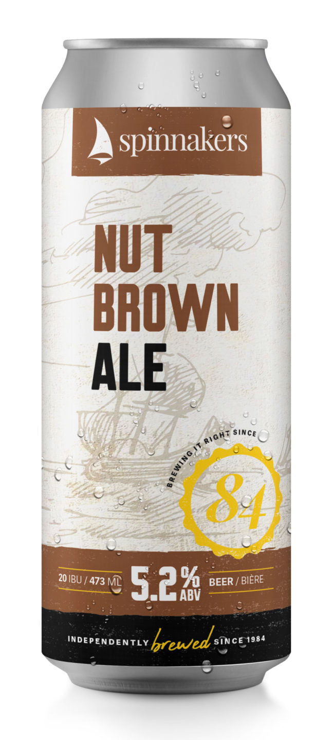 Spinnakers Nut Brown Ale - 473 ml 4 pack