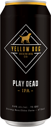 Yellow Dog Brewing Play Dead American IPA 4 x 473 ml