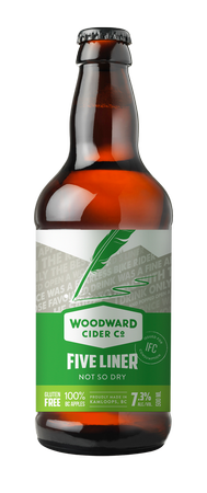 Woodward Cider Co Five Liner Not So Dry Cider 500 ml
