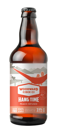 Woodward Cider Co Hang Time Peach Infused Cider 500 ml