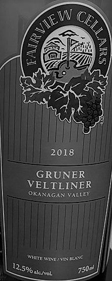 Fairview Cellars 2018 Gruner Veltliner