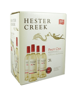 Hester Creek Winery 2019 Pinot Gris 3L box