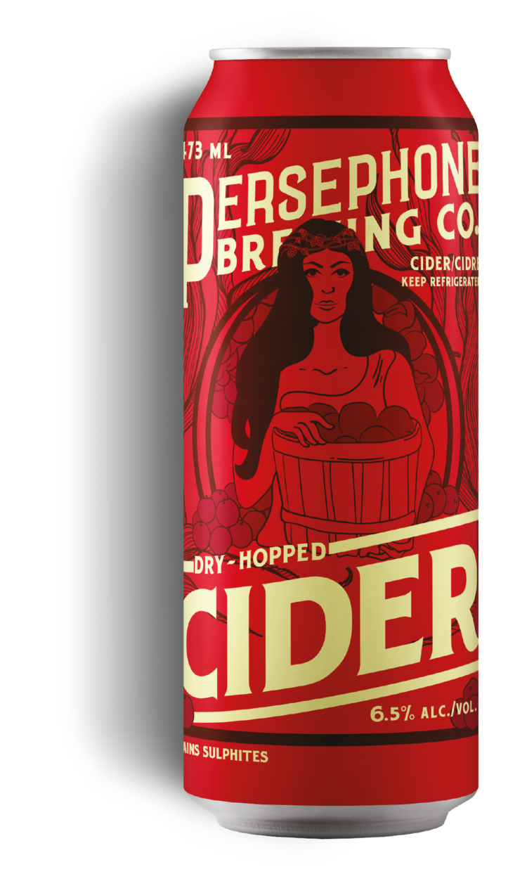 Persephone Brewing Dry-Hopped Apple Cider 4 x 473 ml