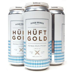 Four Winds Huftgold German-style Pilsner 4 x 473 ml